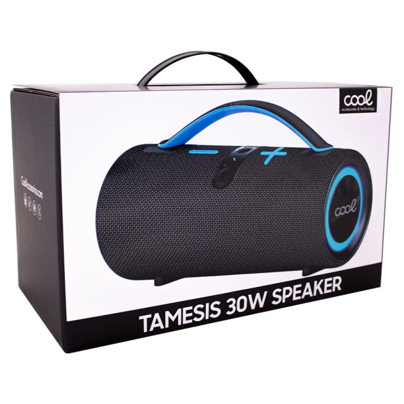 Altavoz Música Universal Bluetooth Marca COOL Tamesis (30W) Negro