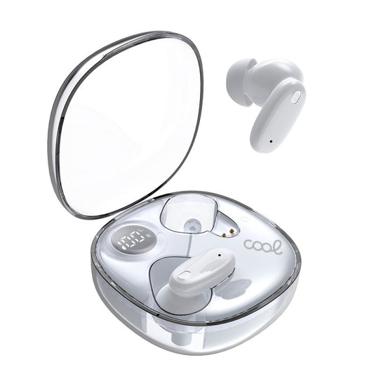 Auriculares Stereo Bluetooth Dual Earbuds COOL Fun Blanco
