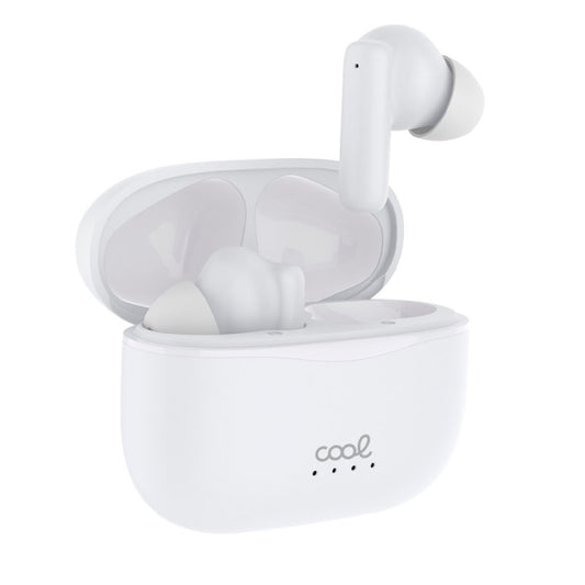 Auriculares Stereo Bluetooth Earbuds COOL Bound Blanco