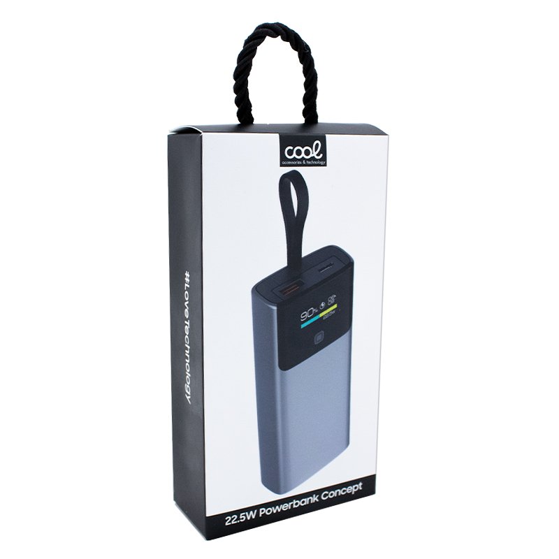 Bateria Externa Universal Power Bank 10.000 mAh COOL Concept