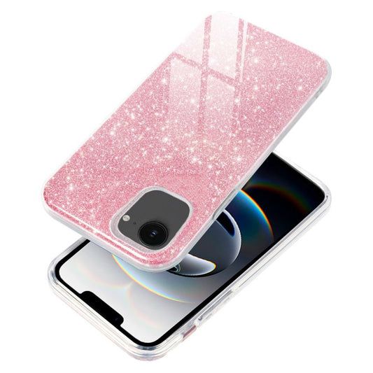 Carcasa COOL para iPhone 16e Glitter Rosa