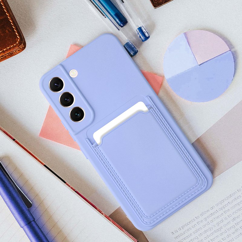 Carcasa COOL para Samsung S928 Galaxy S24 Ultra Card Violeta