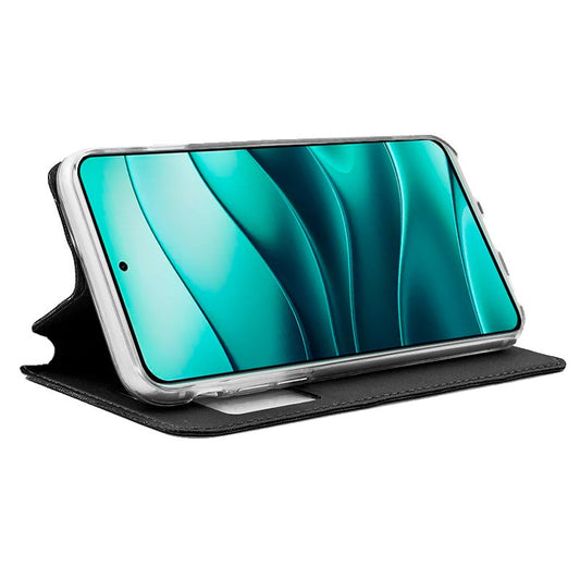 Funda COOL Flip Cover para Xiaomi Redmi Note 14 5G Liso Negro