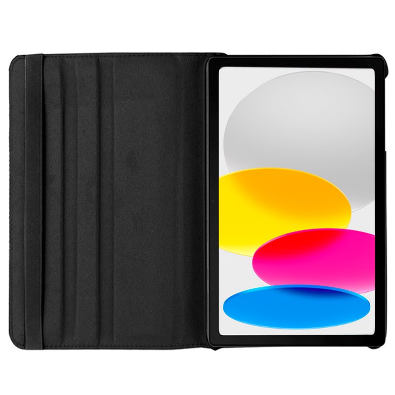 Funda COOL para iPad (2022 / 2024) 10.9 (10 Gen.) / iPad 11 2025 (A16) Polipiel Negro