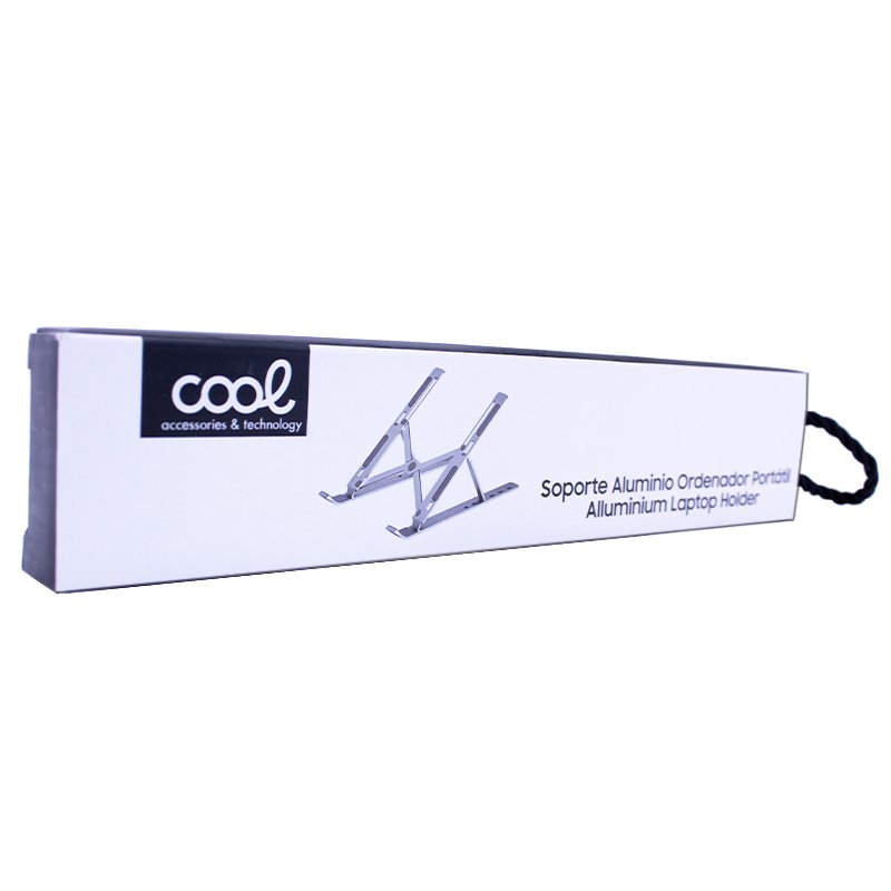 Soporte de Sobremesa Universal Plegable Aluminio COOL Ordenador Portátil
