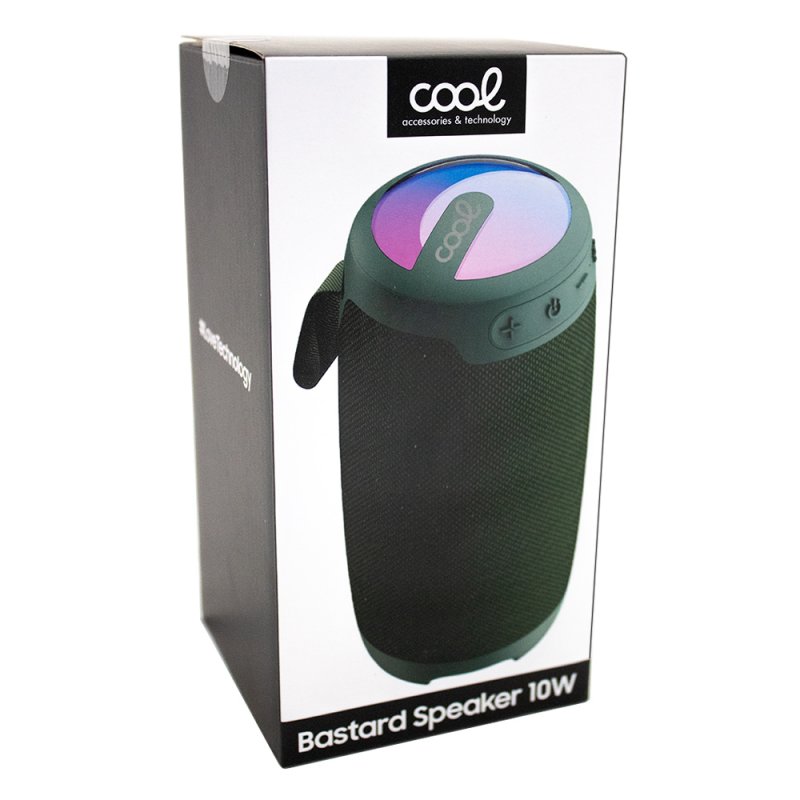 Altavoz Música Universal Bluetooth COOL Bastard 10W Verde