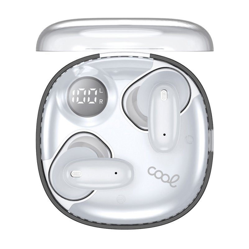 Auriculares Stereo Bluetooth Dual Earbuds COOL Fun Blanco