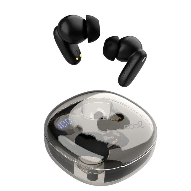 Auriculares Stereo Bluetooth Dual Earbuds COOL Fun Negro