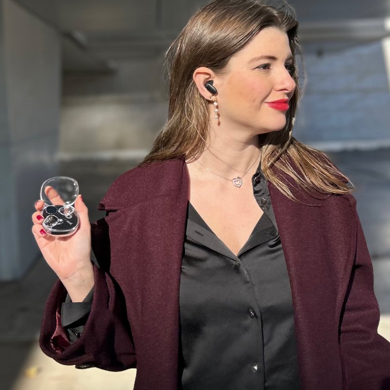 Auriculares Stereo Bluetooth Dual Earbuds COOL Fun Negro