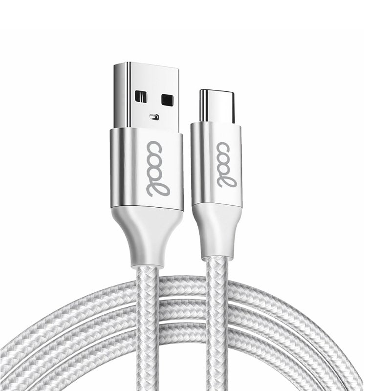 Cable USB COOL Nylon Universal Tipo C (1.2 metros)