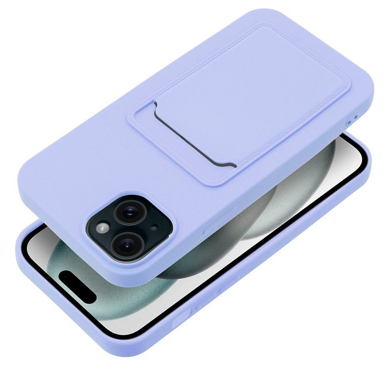Carcasa COOL para iPhone 15 Card Violeta