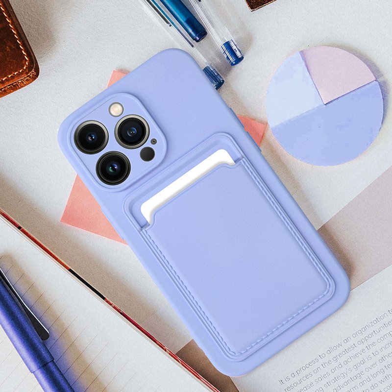 Carcasa COOL para iPhone 15 Card Violeta