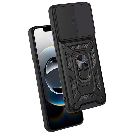 Carcasa COOL para iPhone 16e Hard Ring Negro