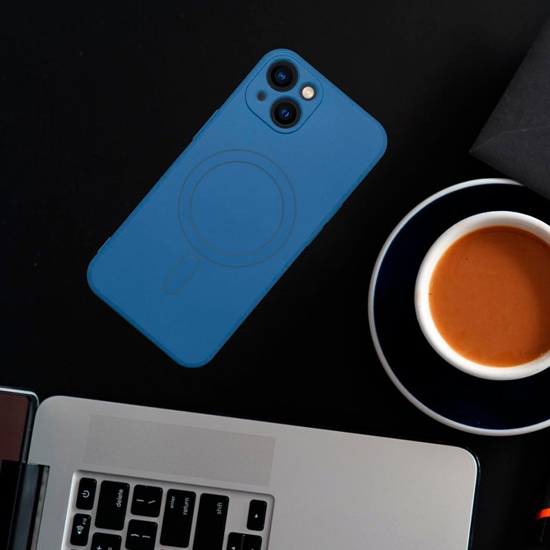 Carcasa COOL para iPhone 16e Magnética Cover Azul