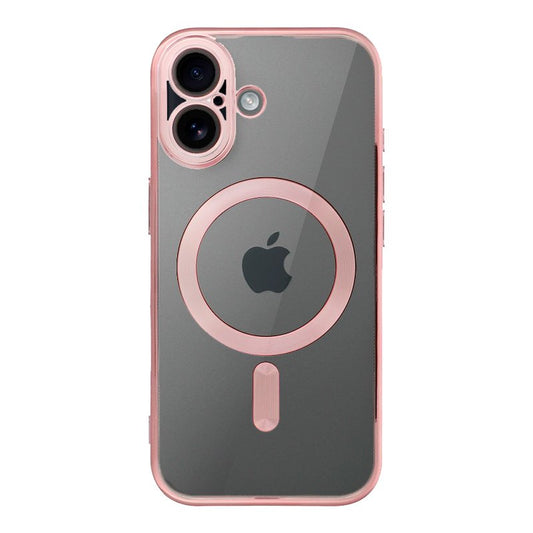Carcasa COOL para iPhone 17 Magnética Borde Rosa