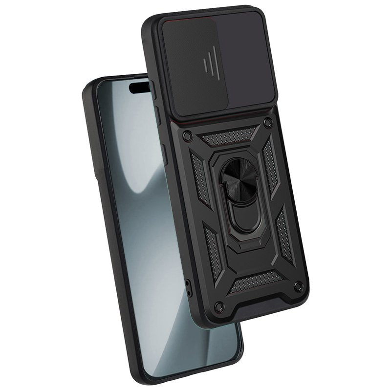 Carcasa COOL para iPhone 17 Pro Hard Ring Negro