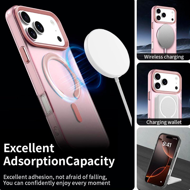 Carcasa COOL para iPhone Air Magnética Colorful Rosa