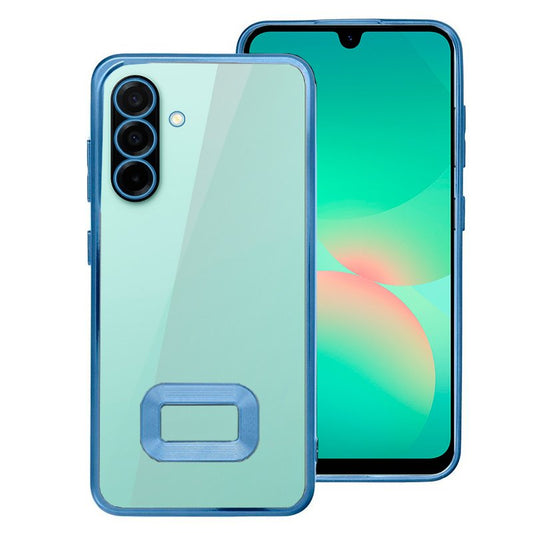 Carcasa COOL para Samsung A266 Galaxy A26 5G / A17 / A17 5G Borde Metalizado (Azul)