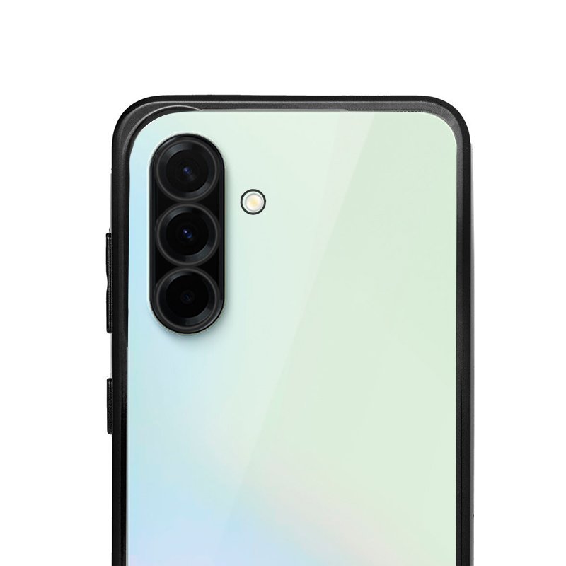 Carcasa COOL para Samsung A366 Galaxy A36 5G Borde Metalizado (Negro)