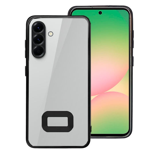 Carcasa COOL para Samsung A566 Galaxy A56 5G Borde Metalizado (Negro)