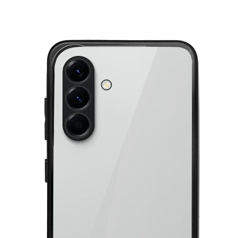 Carcasa COOL para Samsung A566 Galaxy A56 5G Borde Metalizado (Negro)