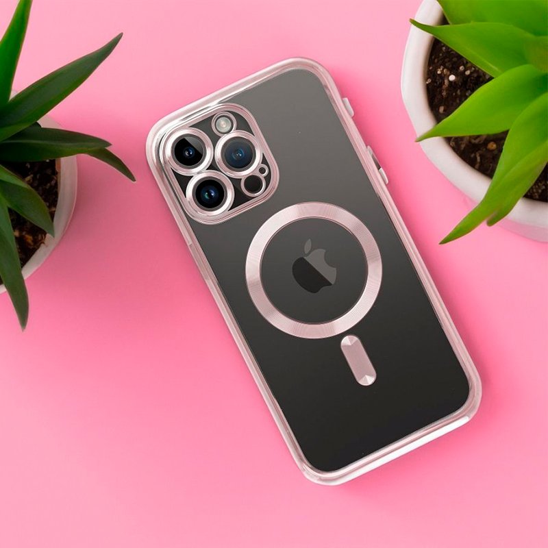 Carcasa COOL para Samsung S731 Galaxy S25 FE Magnética Borde Rosa