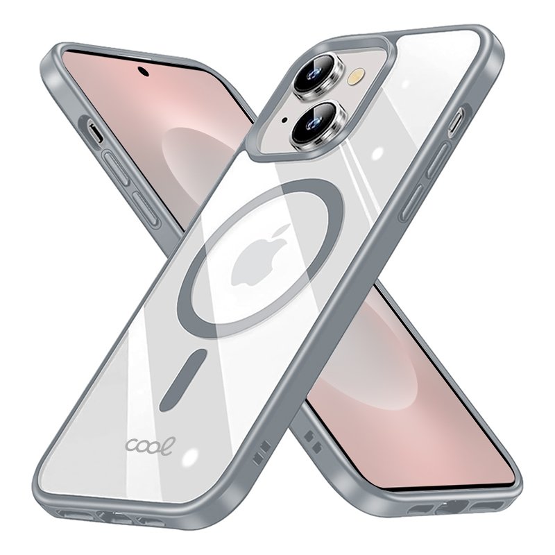 Carcasa COOL para Samsung S937 Galaxy S25 Edge Magnética Borde Plata