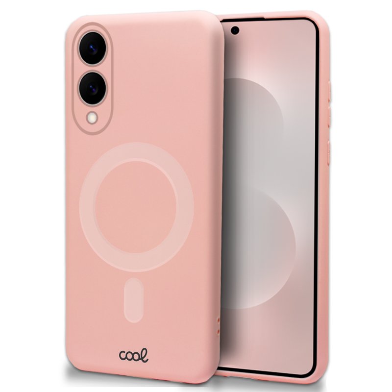 Carcasa COOL para Samsung S937 Galaxy S25 Edge Magnética Cover Rosa