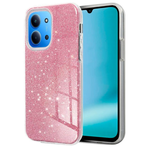 Carcasa COOL para Xiaomi Redmi 15C / 15C 5G / Poco C85 Glitter Rosa