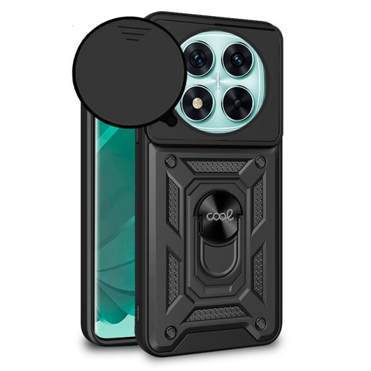 Carcasa COOL para Xiaomi Redmi Note 14 Pro 5G / Note 14 Pro Plus 5G / Poco X7 Hard Ring Negro