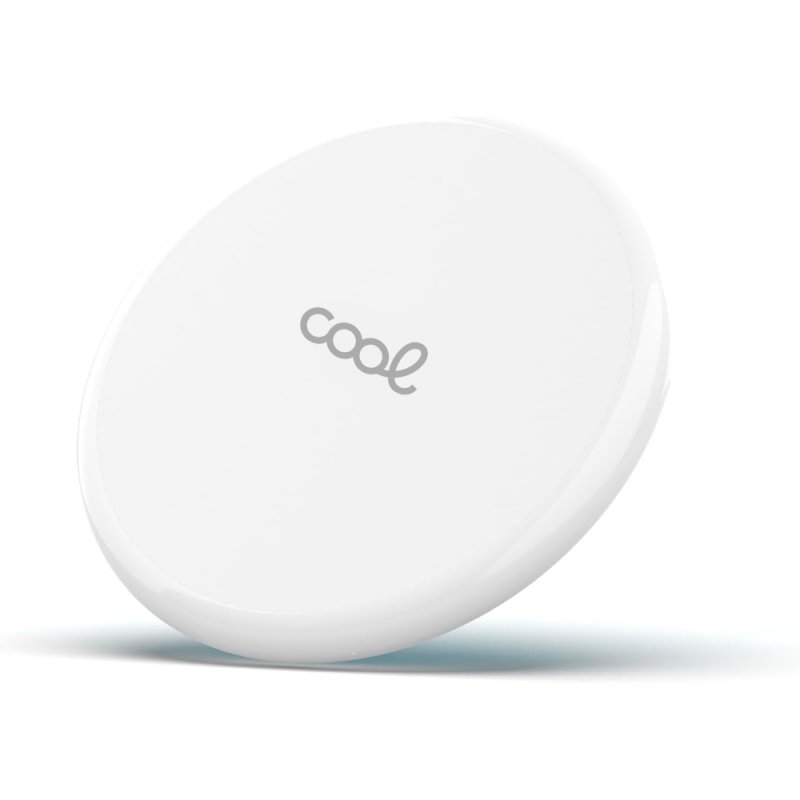 Dock Base Cargador Smartphones Inalámbrico Qi Universal COOL Blanco
