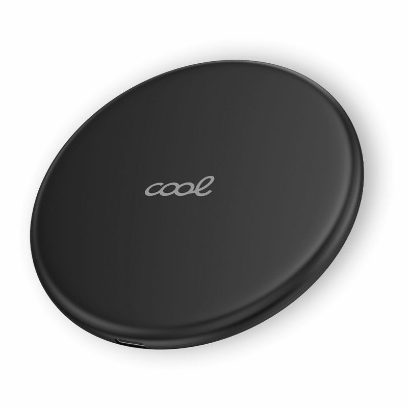 Dock Base Cargador Smartphones Inalámbrico Qi Universal COOL Negro