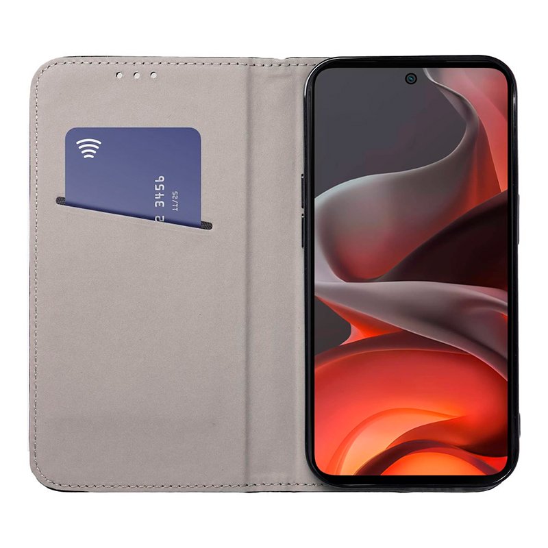 Funda COOL Flip Cover para Motorola Moto G05 / G15 Liso Negro