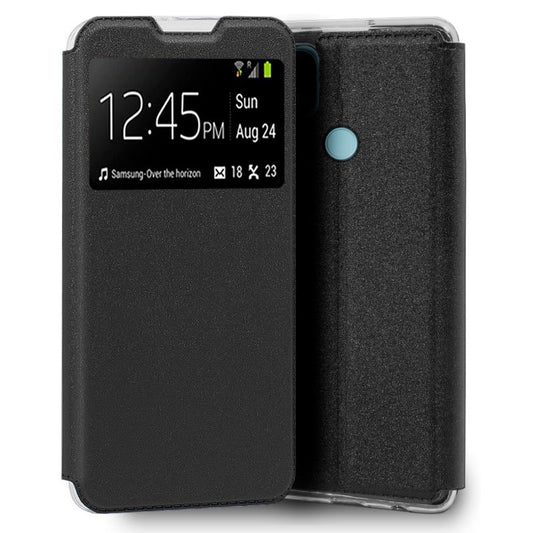 Funda COOL Flip Cover para Realme C21 Liso Negro