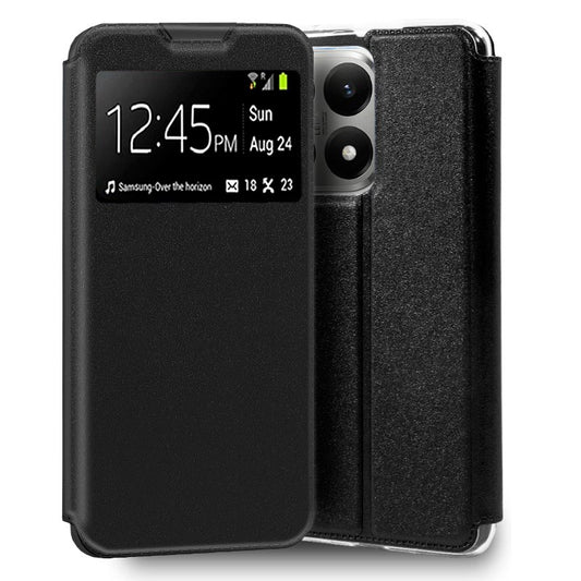 Funda COOL Flip Cover para Xiaomi 15T Liso Negro