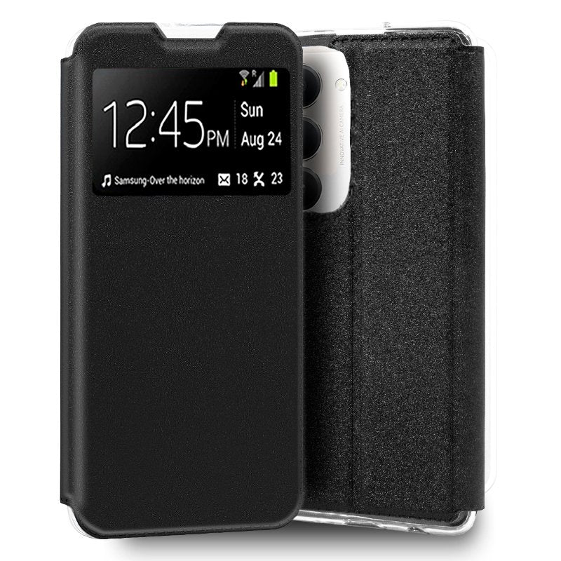Funda COOL Flip Cover para Xiaomi Redmi 15 / 15 5G Liso Negro