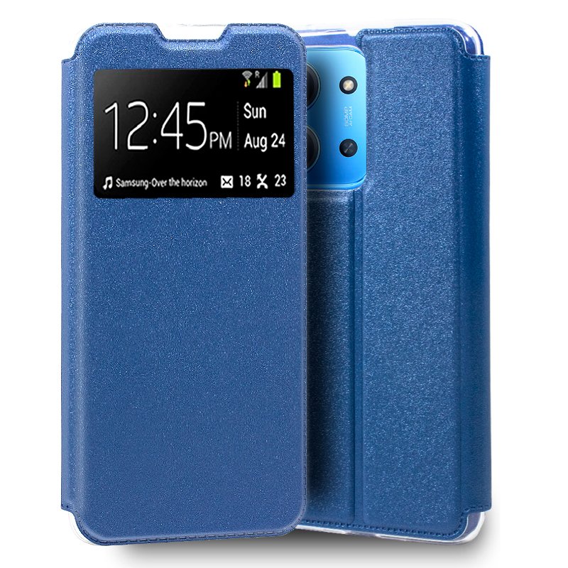 Funda COOL Flip Cover para Xiaomi Redmi 15C / 15C 5G / Poco C85 Liso Azul
