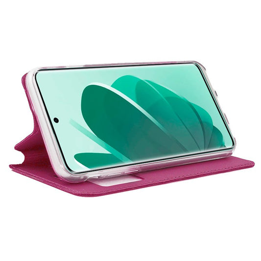 Funda COOL Flip Cover para Xiaomi Redmi Note 14 Pro 5G / Note 14 Pro Plus 5G / Poco X7 (Rosa)