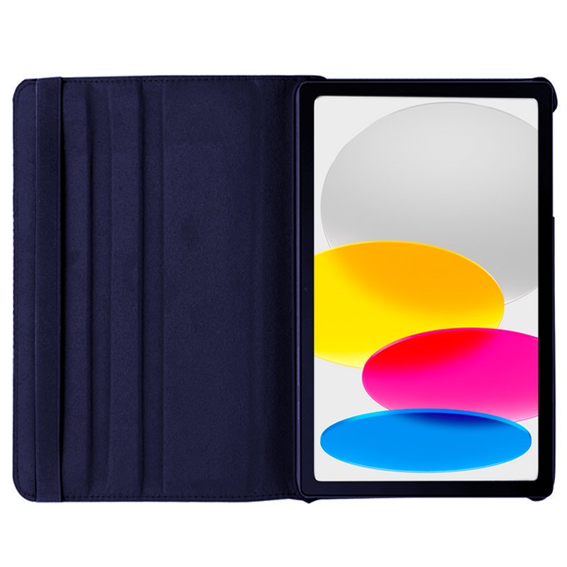 Funda COOL para iPad (2022 / 2024) 10.9 (10 Gen.) / iPad 11 2025 (A16) Polipiel Azul