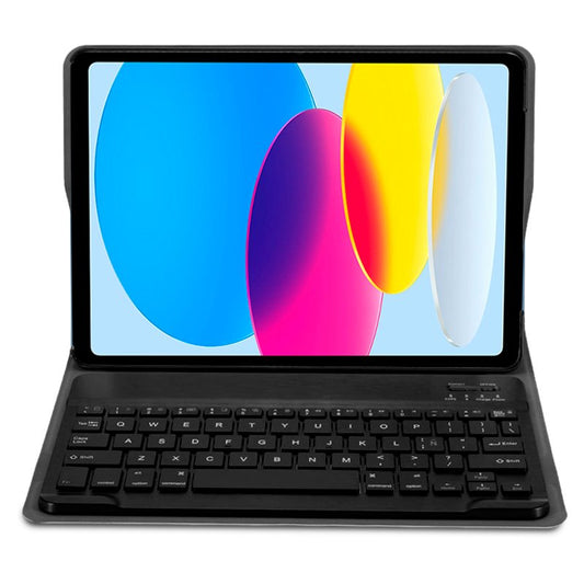 Funda COOL para iPad (2022 / 2024) 10.9 (10 Gen.) / iPad 11 2025 (A16) Teclado Bluetooth Polipiel Negro