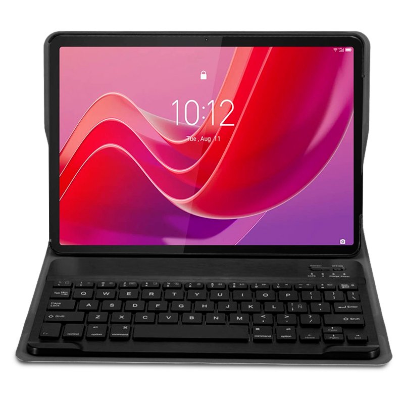 Funda COOL para Lenovo Tab M11 / K11 Teclado Bluetooth Polipiel Negro