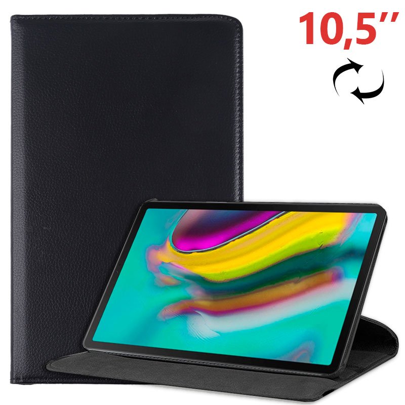 Funda COOL para Samsung Galaxy Tab S5e T720 / T725 Polipiel Negro 10.5 pulg