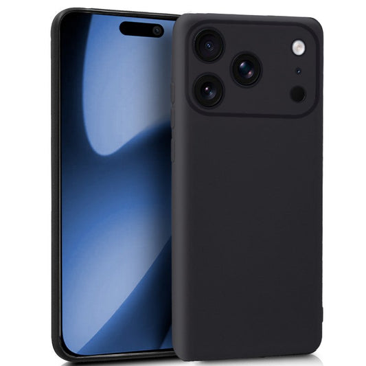 Funda COOL Silicona para iPhone 17 Pro Max (Negro)