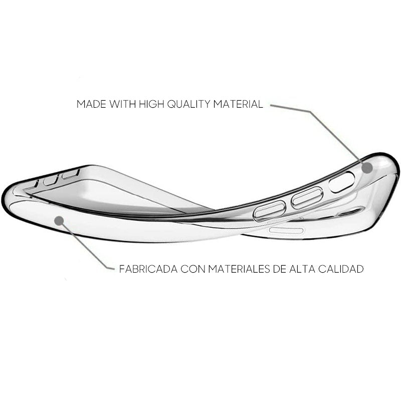 Funda COOL Silicona para Motorola Moto G05 / G15 (Transparente)