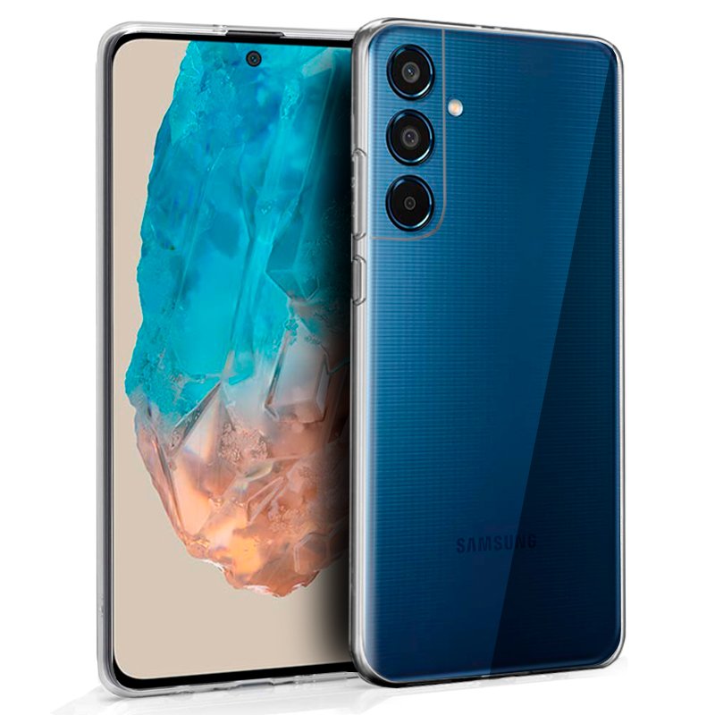 Funda COOL Silicona para Samsung M356 Galaxy M35 5G (Transparente)