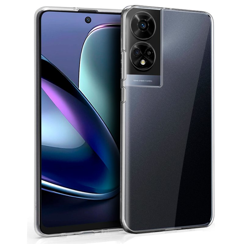 Funda COOL Silicona para TCL 50 5G (Transparente)