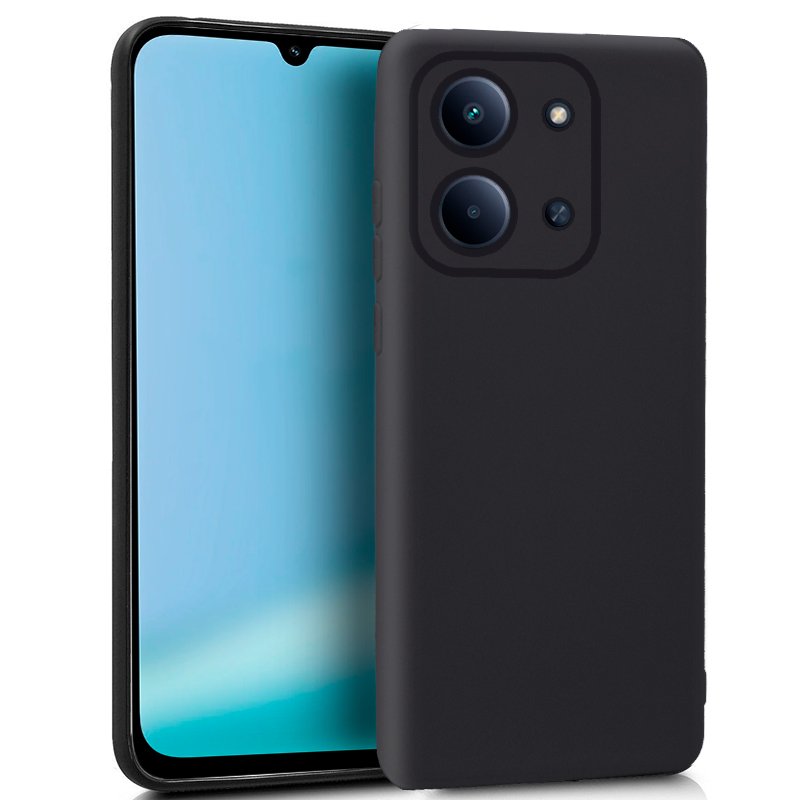 Funda COOL Silicona para Xiaomi Redmi 15C / 15C 5G / Poco C85 (Negro)