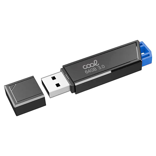 Pen Drive USB x64 GB 3.0 COOL Lancer Azul