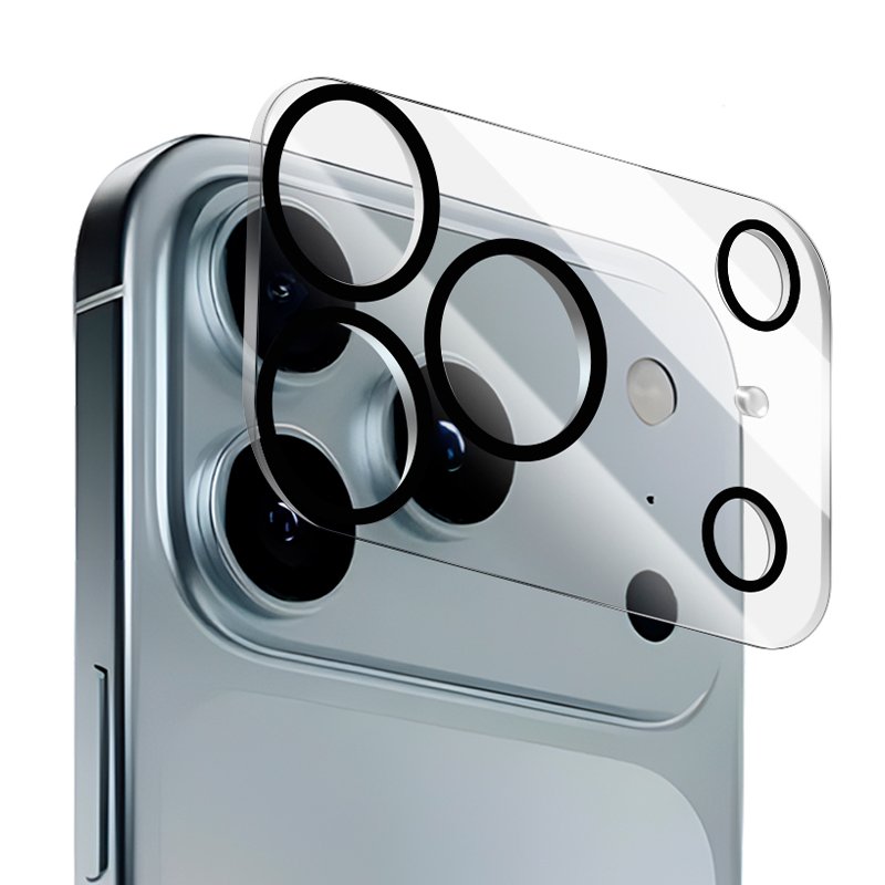 Protector Cristal Templado COOL para Cámara de iPhone 17 Pro Max