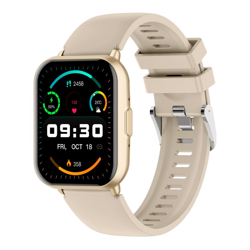 Smartwatch COOL Cascais Silicona Champagne (Llamadas, Salud, Deporte)